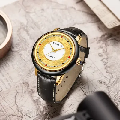 PremiumWaterproof Quartz Watch 
